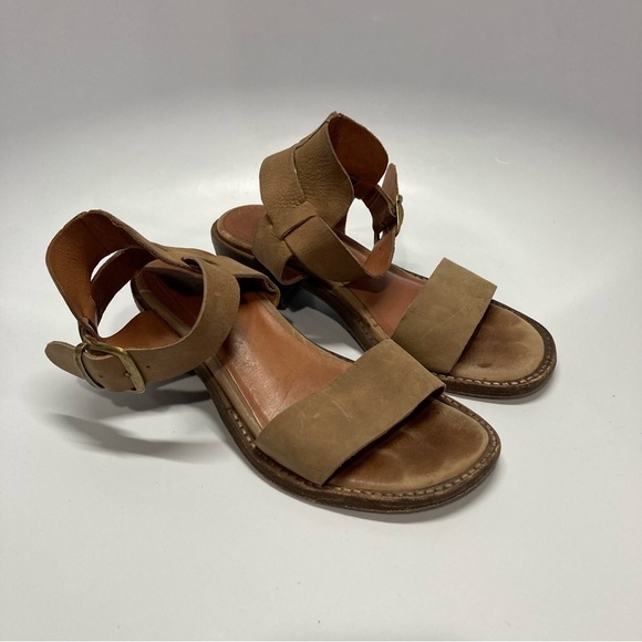 Chocolat Blu leather sandals size 37 - Picture 2 of 8